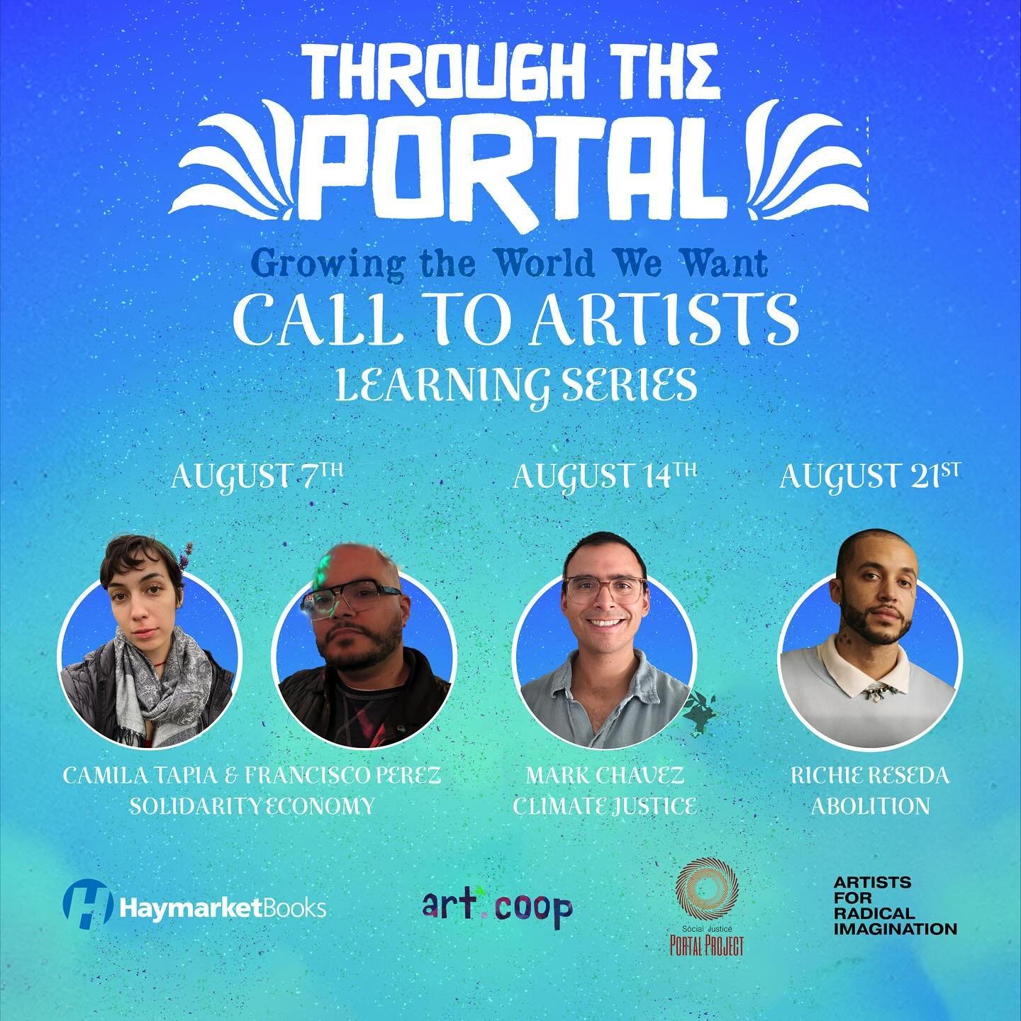Through the Portal webinar Instagram flyer